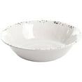 thumbnail image 5 of Mauna 12 Pieces Ice Crackle Melamine Dinnerware Set in Ice (White), 5 of 7