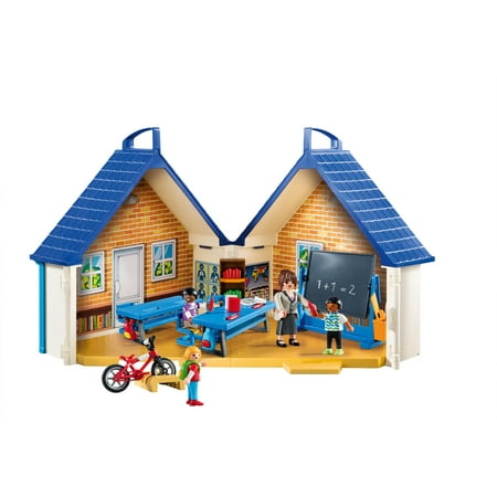 PLAYMOBIL Take Along School House (Best Wood For Building A House)