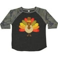 thumbnail image 3 of Inktastic Thanksgiving Pilgrim Turkey Holiday Boys or Girls Toddler T-Shirt, 3 of 5