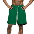 thumbnail image 4 of Bcfgryg Men's Loose Fit Relaxed Five Inch Shorts For Summer Men's Shorts Green XL, 4 of 4