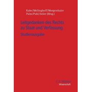 Leitgedanken des Rechts zu Staat und Verfassung (Paperback)