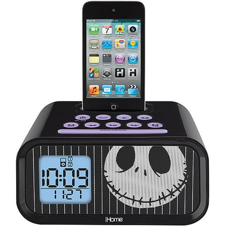 Dual Alarm Clock Speaker System for iPod/iPhone