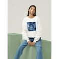 thumbnail image 2 of Watercolor Astrology Xii Sweatshirt Women -Grace Popp Designs, Female XX-Large, 2 of 4