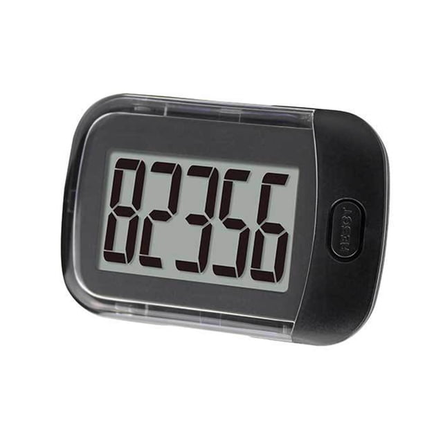 Distance Pedometer with Lanyard 7 Days Memory Steps Burning Calories Walking Distance Miles Kilometers LCD Pedometer