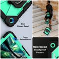 thumbnail image 3 of Scnioy Funda Para Galaxy Tab A11+ Plus/A9+ 11 Funda Resistente Para Tablet Samsung Galaxy A9 Plus/A11+ Con Soporte Giratorio 360 Protector De Pantalla Correa Para El Hombro Portalápices Modelo 2025/20, 3 of 5