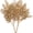Golden Antler Grass, variant on 2/4PCS Artificial Golden Leaves Plants for Christmas Decoration, Fake Berry Plant Faux Shrubs Grass Leaf Indoor Outdoor DIY Planter Vase Filler Home Garden Wedding Xmas Decor
