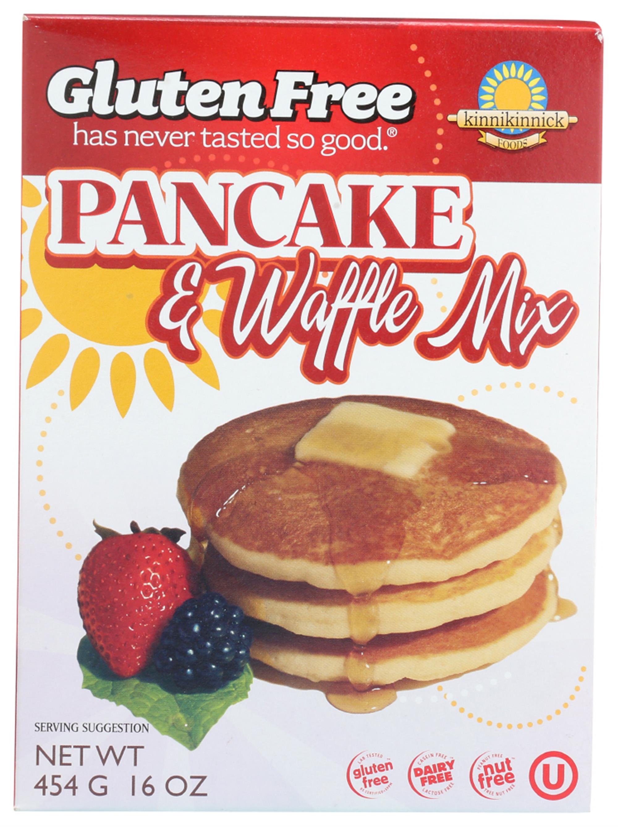 Kinnikinnick Foods Pancake Waffle Mix 16 Oz Walmart Com