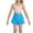 Sky Blue, variant on OGLCCG Girls Athletic Shorts High Elastic Waist Wide Leg Running Active Shorts with Pockets Casual Sports Workout Shorts for Kids Teens 6-16 Years