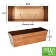 thumbnail image 4 of Achla C-20C Copper Plated Window Box - Med, 4 of 6