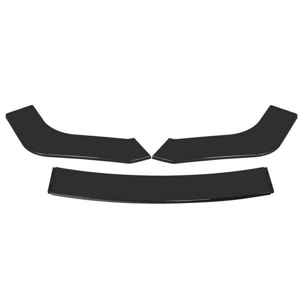 Kit de cuerpo de labio de parachoques delantero de coche de 3 piezas parachoques ABS