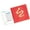 Red, variant on 2025 Daily Planner Notebook for Plan Notes Memos 4x4In Small Hardcover Planner