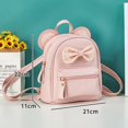 thumbnail image 1 of Mochila multifunción bonita a la moda para niñas pequeñas, mochila de viaje con lazo para bebés y niños de guardería, 1 of 6