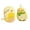 Yellow, variant on 2Pcs Baby Sponge for Bathing, Cute Animal Kids Toddler Bath Brush Rubbing , Soft and Absorbent Cotton Baby Bath Toys