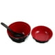 thumbnail image 2 of EeaseMX 1 juego de cuencos japoneses para sopa de miso con cuchara, cuencos de arroz estilo japonés, cuencos cubiertos para sopa de miso., 2 of 7