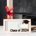 thumbnail image 3 of Personalized Graduation Wallet Money Gift Box For 2024 Graduates Birch Plywood 7.1 in x 3.54 in With Custom Name And Color Options, 3 of 7