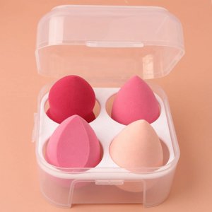 Makeup Sponge Set Red