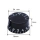 thumbnail image 5 of Betterlifefg-4 piezas Perilla de control de velocidad negra para bajo de guitarra eléctrica, 5 of 5