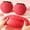 Strawberry, variant on Textured Mini Stress Balls: High Density Solid Squishy Toys, Small Sensory Fidget for Adults, Quiet Anxiety Relief Item, Malt Sugar Filled
