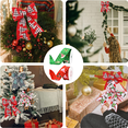 thumbnail image 5 of Cinta Cinta de envoltura navideña Cinta decorativa para manualidades navideñas para decoraciones festivas del hogar, 5 of 5