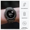 thumbnail image 3 of Garmin Instinct® E 40mm, Rugged Outdoor GPS Smartwatch, 24/7 Health Monitoring, Wrist-Based Heart Rate, Up to 16 Days of Battery Life, Charcoal, 3 of 6