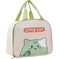 thumbnail image 1 of Bolsa de almuerzo aislada para mujeres y hombres, enfriador impermeable, encantadoras bolsas de almuerzo de lona para mujeres, bolsa de almuerzo reutilizable para almuerzo para picnic de trabajo, 1 of 8