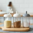 thumbnail image 1 of Vaidha Kitchen Supplies Seasoning Bottle Storage Box Spice Jar With Spoon, 1 of 2