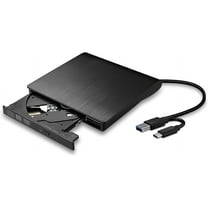 External DVD drive, compatible with laptops, USB 3.0 and Type-C portable players