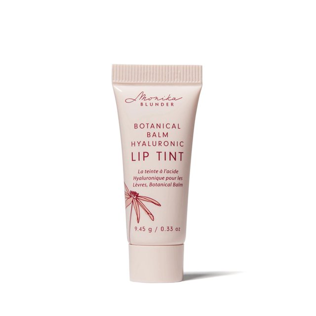 Monika Blunder Beauty - Tinte Labial Hialurónico Bálsamo Botánico (Herbst) - Naranja - Belleza Limpia Sin Crueldad Vegano No Tóxico