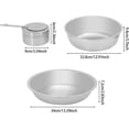 thumbnail image 6 of 2PCS Gold Chafing Dish Set, 5QT Round Buffet Warmer with Lids & Burners, Chafing Dishes for Weddings, Events, Banquets, Catering, Party, 6 of 9