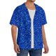 thumbnail image 2 of Fotbe Blue Circles Mosaic Camisa Estampada de Manga Corta para Hombre, Casual de Verano, Estilo Playero, Sin Arrugas-XX-Large, 2 of 5
