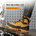 thumbnail image 6 of Non-slip Steel Toe Boots for Men, Breathable Lightweight Work & Safety Shoes Outdoor Protection Footwear Puncture Proof Industrial and Construction Shoes, 6 of 10