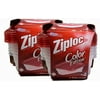 Ziploc Short Square 20 Ounce Containers, 5 Sets