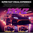 thumbnail image 3 of Suevery 34 Inch IPS UltraWide Gaming Monitor -120Hz, WFHD 2560×1080P, 120% sRGB, Built-in Speakers, Wall Mountable, HDMI/DP -White, 3 of 9