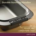 thumbnail image 3 of Anolon Advanced Bakeware Nonstick Three Channel Baguette Tray, Gray, 3 of 6