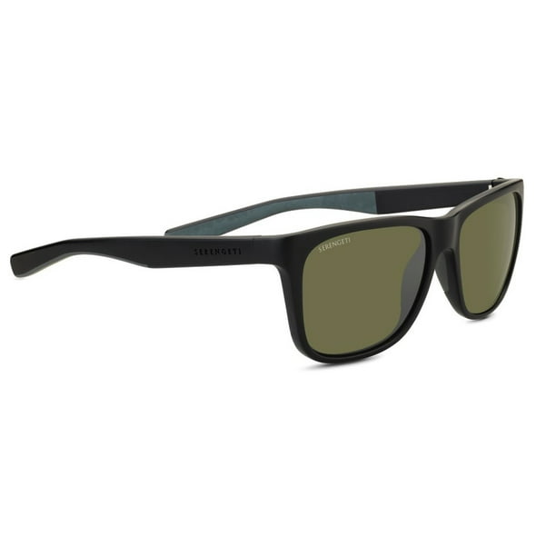 Serengeti 8682 Sunglasses Classic NylonLivioSanded Black/GreyPolarized ...