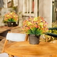 thumbnail image 5 of Artificial Flowers Outdoor No Fade UV Resistant Fake Plastic Flowers Faux Plants for Garden Patio Porch Window Box Home Wedding Farmhouse Hanging Décor, 5 of 5