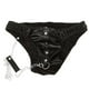 thumbnail image 5 of HOT Mens PU -string Ropa interior Cadena lateral Calzoncillos de tiro bajo Vereinskleidung Hugo pantalones atractivos, 5 of 9
