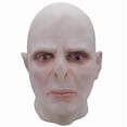 thumbnail image 1 of Harry Potter Lord Voldemort Mask Cosplay Costume Prop, 1 of 5