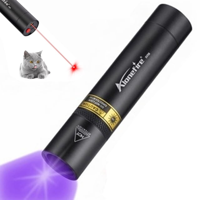 SV16 5W Potente 365nm USB recargable LED UV antorcha para pintura, mineral, fluoresceína, detector de orina, curado de resina con toma de corriente, batería integrada de 2600 mAh