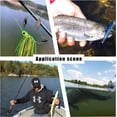 thumbnail image 5 of Juego de 282 anzuelos de colores variados, equipo de pesca de hierro, señuelos de pesca de polietileno, cuentas luminosas, garras, ganchos y alfileres para accesorios de pesca., 5 of 5