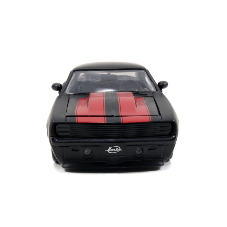 1969 Chevrolet Camaro Dark Red Metallic Black Top Robin Diecast Figure Batman Hollywood Rides Series 1