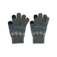 thumbnail image 3 of Grand Sierra Girl's One Size Snowflake Pattern Touchscreen Gloves, 3 of 4