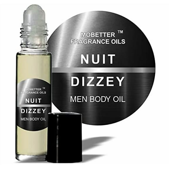 MOBETTER FRAGRANCE OILS Nuit Dizzey Men Cologne Body Oil 1/3 oz roll on