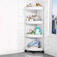 thumbnail image 1 of EQWLJWE Storage Cart with Drawers On Wheels,Kitchen Storage Carts,Multifunction Utility Rolling Cart Kitchen Storage Organizer,Mobile Shelving Unit Cart for Bathroom,Laundry,Rolling Utility Cart, 1 of 9