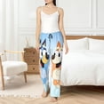 thumbnail image 4 of Johaoi Bluey for Pajama Pants Women,Comfy Lounge Pants Drawstring Sleep Bottoms Pj Pants with Pockets-X-Large, 4 of 6