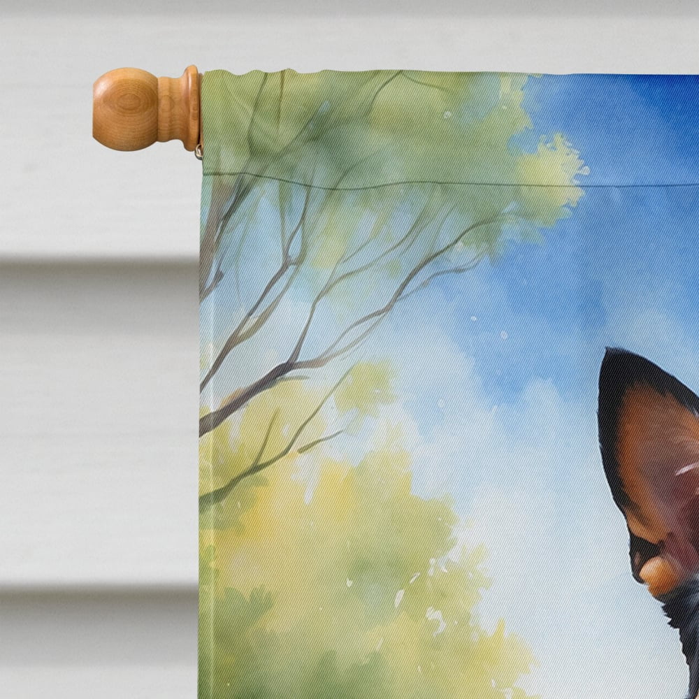 Australian Cattle Dog Spring Garden House Flag 28 in x 40 in