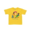 Personalized Caillou Friends Yellow Kids' T-Shirt