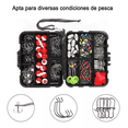 thumbnail image 3 of Kit De Accesorios Para Pesca 264 Piezas Con Caja Negro, 3 of 4