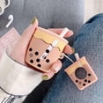 thumbnail image 2 of Funda Protectora De Silicona Compatible Con Airpods 1/2 Perla Forma De Té De La Leche Funda Protectora Inalámbrica Para Auriculares Funda Anticaída seitruly EL016884-04, 2 of 5