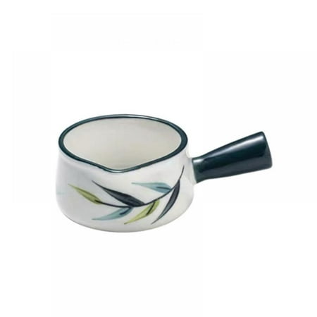 

Ceramic Small Disamba Coffee Add Milk Seasoning Disc Seasoning Sauce Vinegar Tableware Seasoning Disc Small Milk Milk Pot with Handle